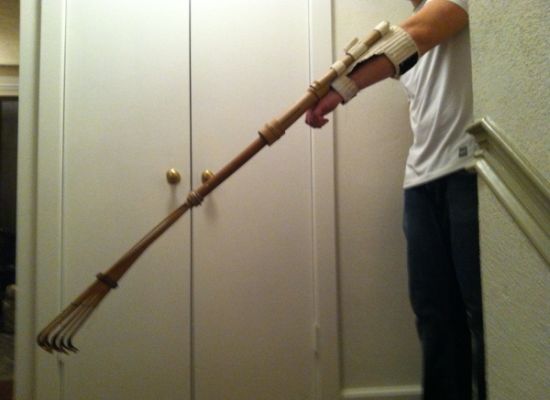 Bamboo prosthetic arm
