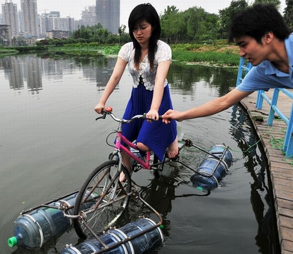 Amphibious Bike