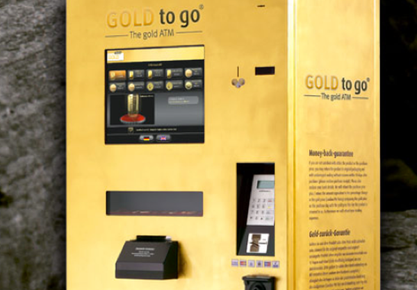 Gold vending machine, UAE