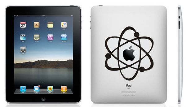 Atomic iPad sticker