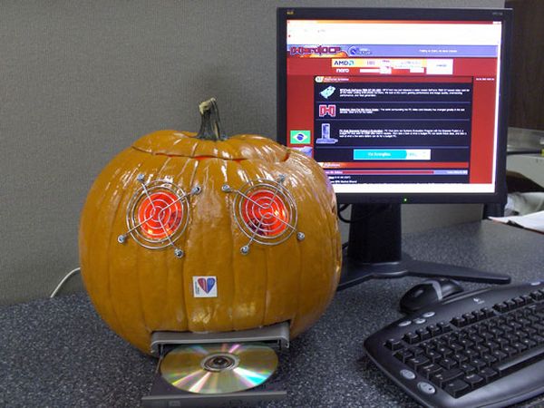 Pumpkin Head PC case