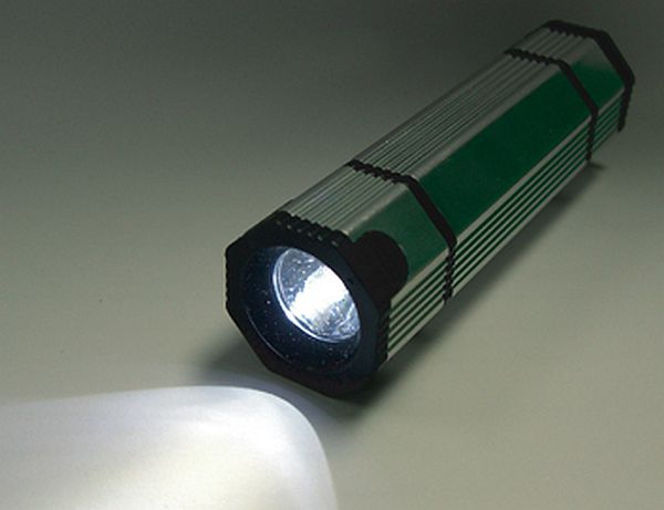 Water based flashlight