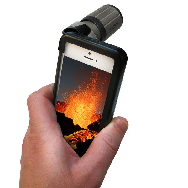 Monocular adapter for iPhone
