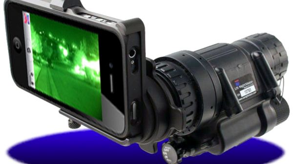 Night vision iPhone adapter