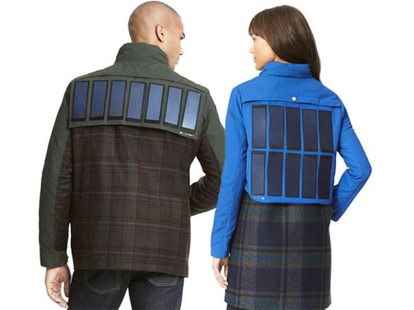 Solar powered jacket