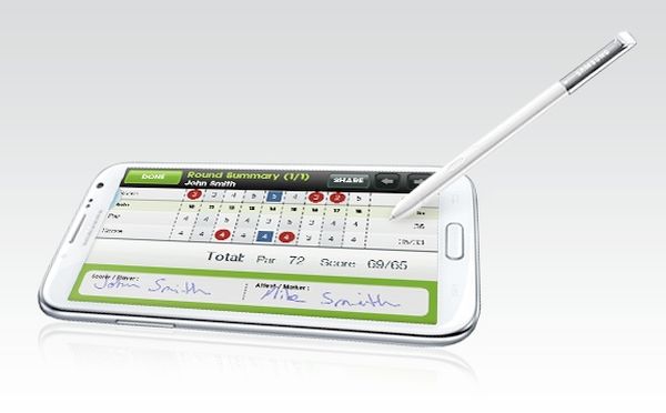 Digital golf scorecard