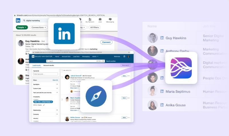 email marketing using LinkedIn automation tool and email finder